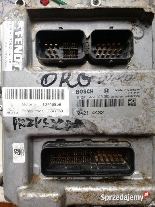 Sterownik Bosch Fendt Vario Tms EDC Milejów