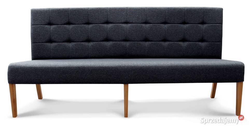 Ławka tapicerowana z oparciem pikowanym w 98cm wielkopolskie