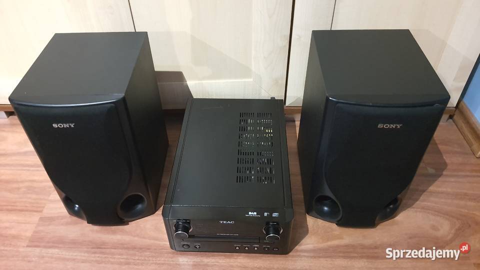 Amplituner wieża Teac CRH248 głośniki Sony Lublin