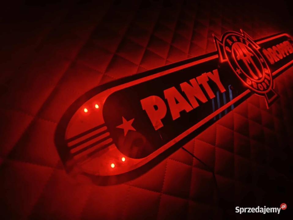 PANTY DROPPER LED mirror 100x25 24v multicolor wielkopolskie Kobierno