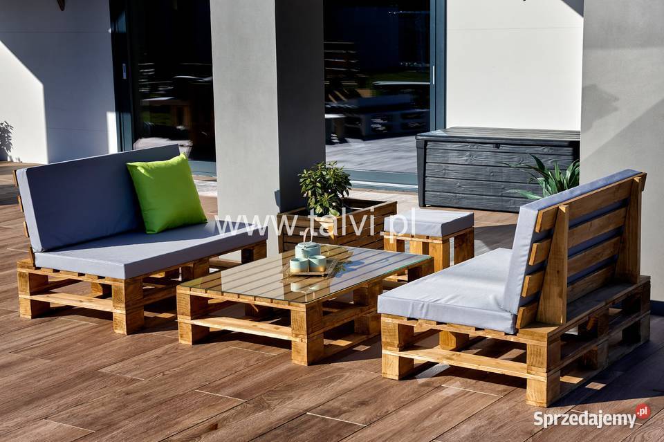 Meble ogrodowe imitacja palet talvi Czechowice-Dziedzice