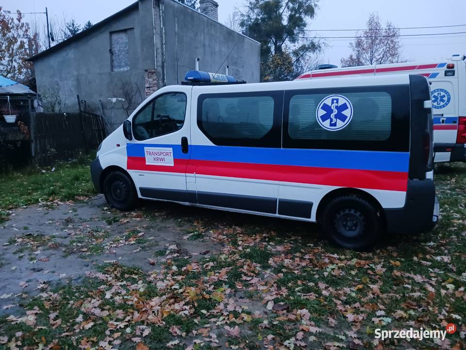 Opel vivaro 19 ambulans karetka niski przebieg Warszawa sprzedam