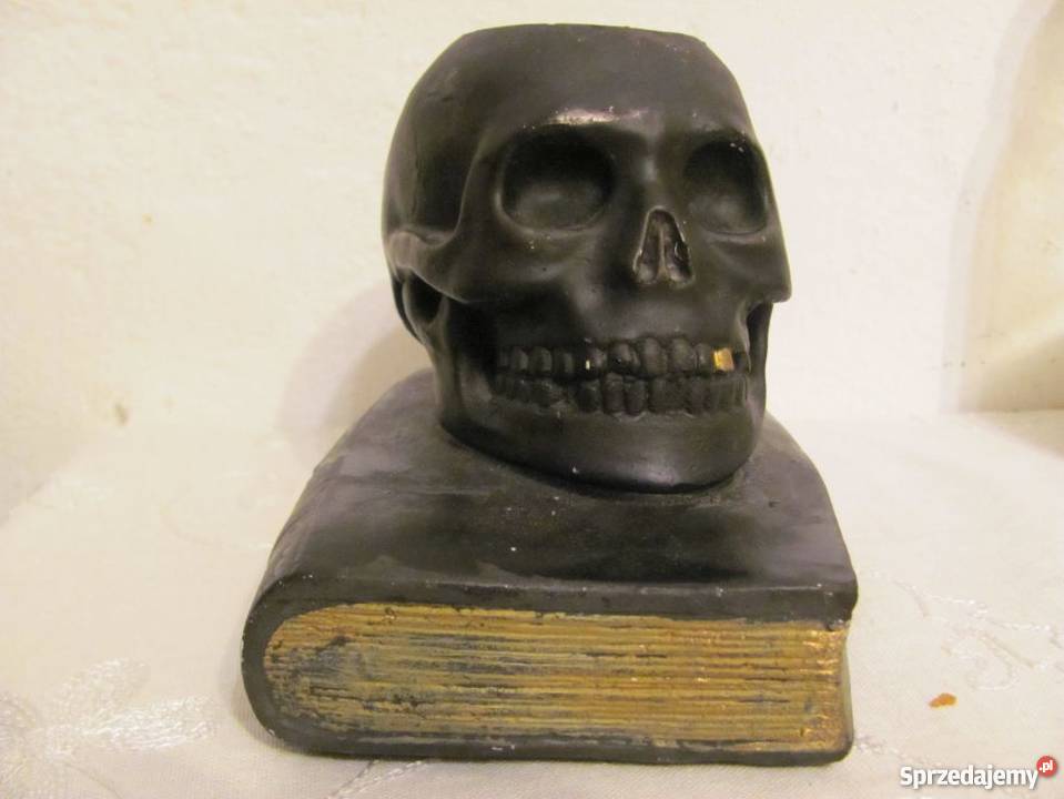 świecznik iluminati czacha i księga tajemnic NWO Zamość sprzedam