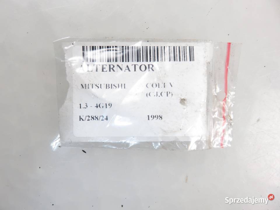 ALTERNATOR MITSUBISHI COLT V 13 MD363639 osobowe