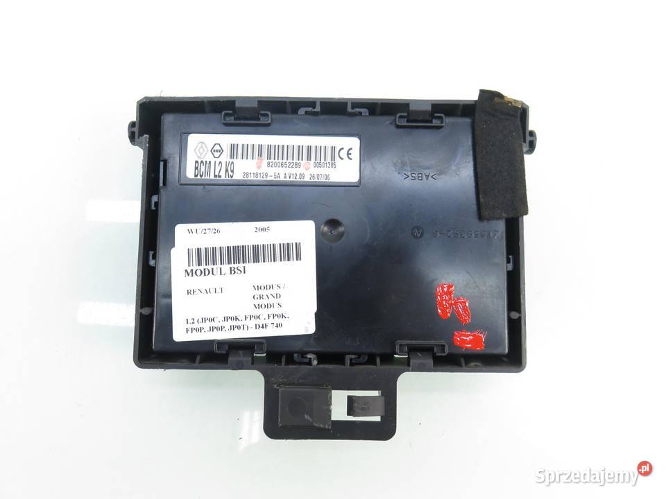 BSI RENAULT MODUS 8200652289 małopolskie