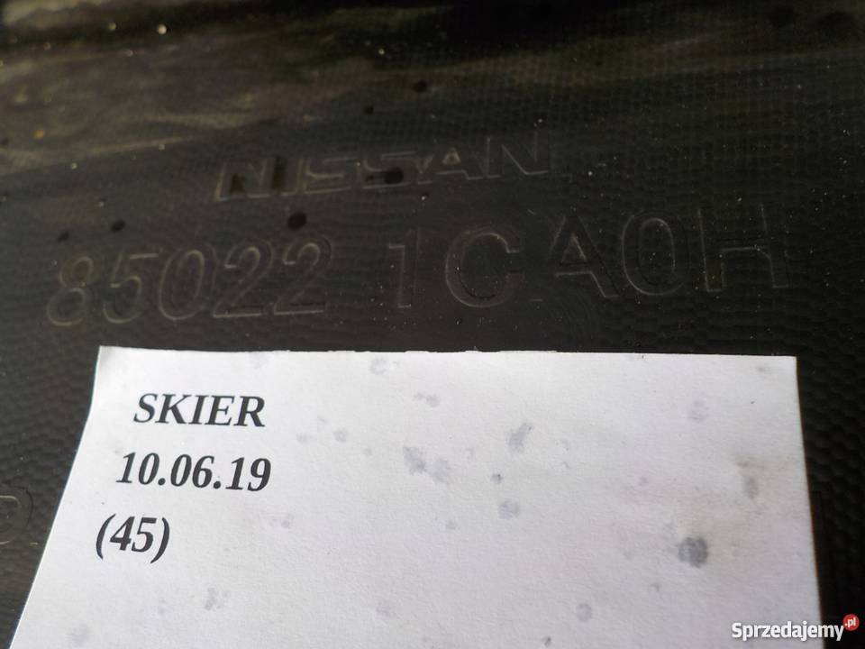ZDERZAK TYLNY TYŁ INFINITI QX70 FX 2009 wielkopolskie Nowy Tomyśl