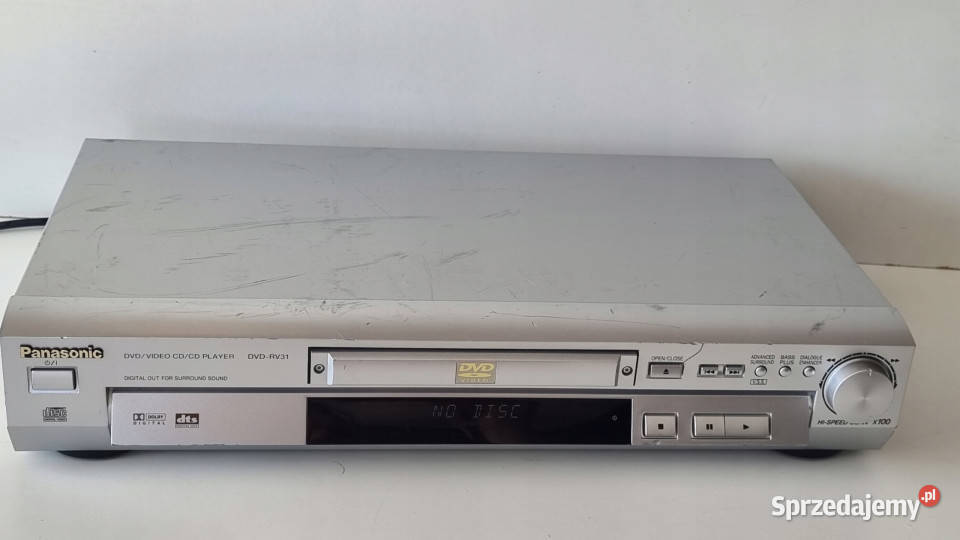 Panasonic CD DVD odtwarzacz DVDRV31 rv 31 Międzychód sprzedam