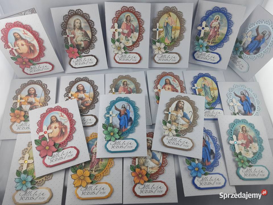 Wielkanoc Kartki ręcznie robione RELIGIJNE A6 Pozostałe Zbójno