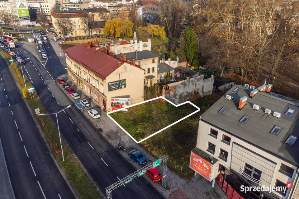 Działka pod zabudowę usługowohandlowomieszkalną Sprzedaż Bielsko-Biała