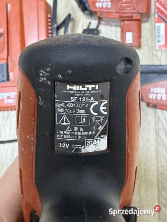 Wkrętarka aku Hilti
