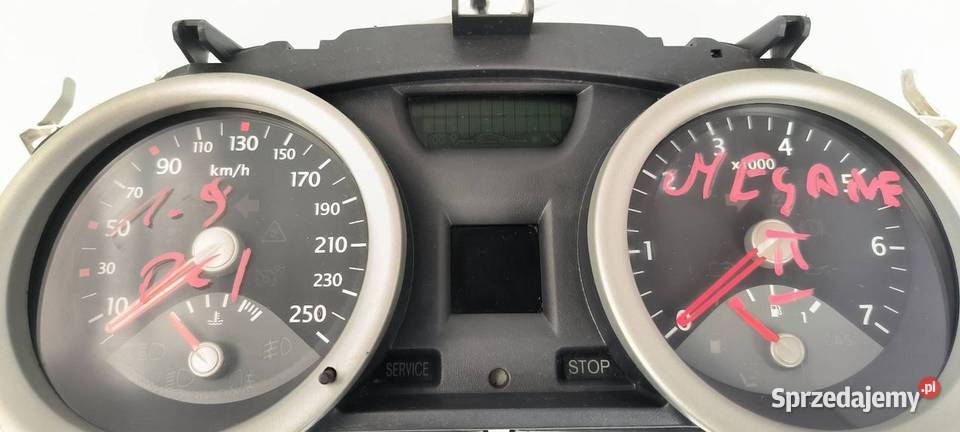 LICZNIK ZEGAR RENAULT MEGANE II 8200306552 Lipno