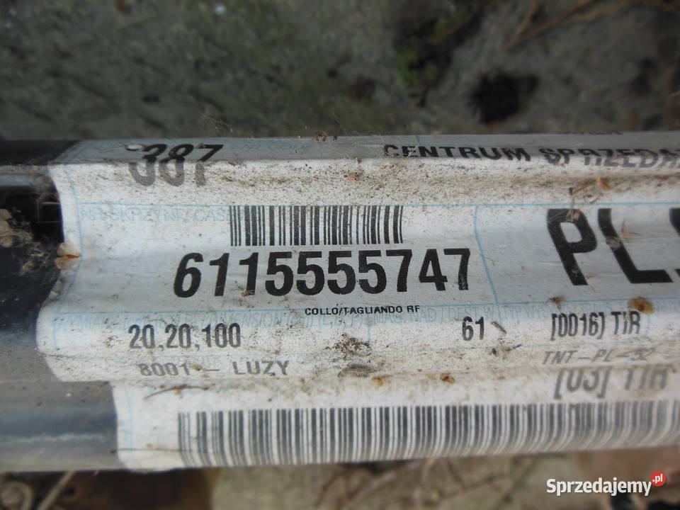 WZMOCNIENIE ZDERZAKA TYŁ FIAT PANDA46835282 osobowe śląskie Kozy