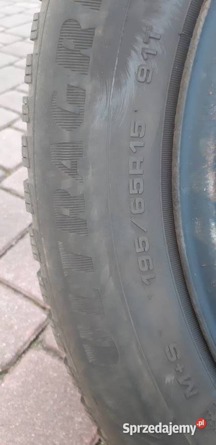 koła zimowe z felgami 15