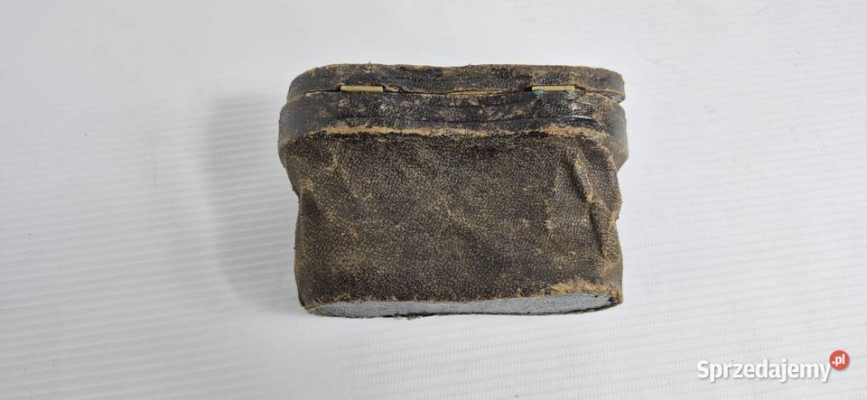 Zabytkowa Lornetka Polowa z Etui I Wojna Biłgoraj