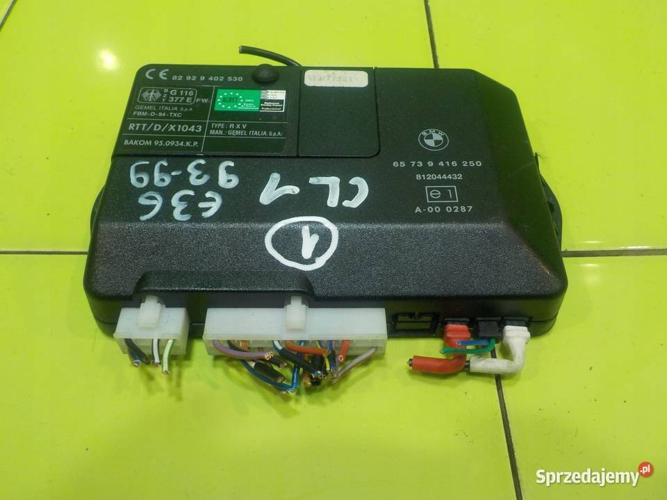 BMW 3 E36 18 B 99r CABRIO 2D modul sterownik