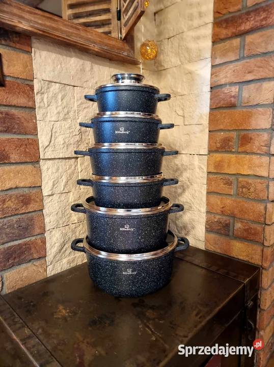 Garnki marmur 6 łódzkie Łódź