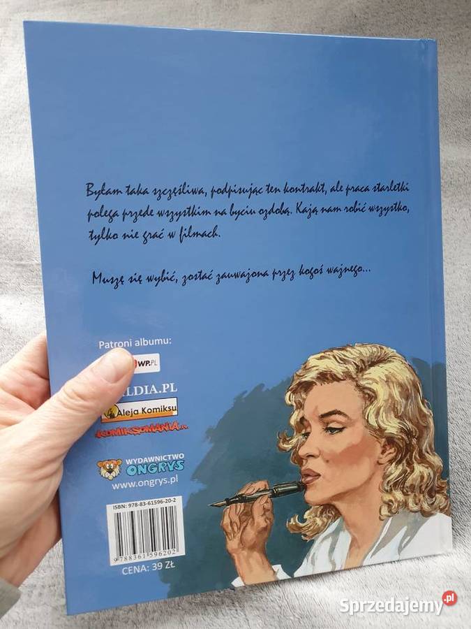 Spadająca Gwiazda Marilin Monroe komiks Gdynia sprzedam
