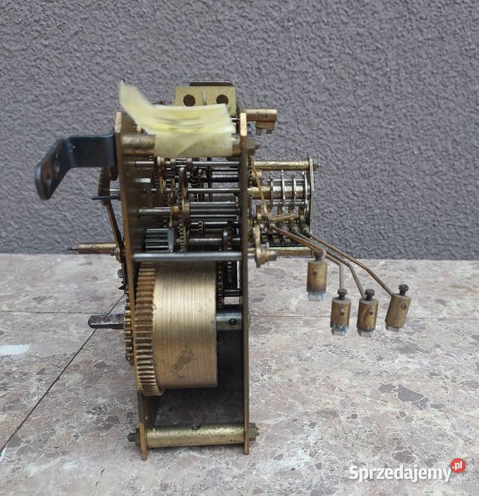 M014 Mechanizm zegara FMS kwadransowy bufetowy Tczew sprzedam