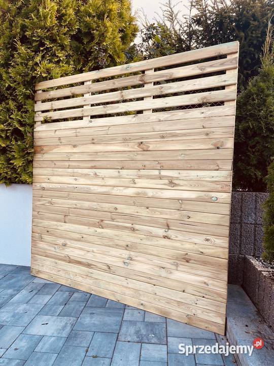 Solidny Lity Płot Deskowy Pergola Drewniana pomorskie Chojnice