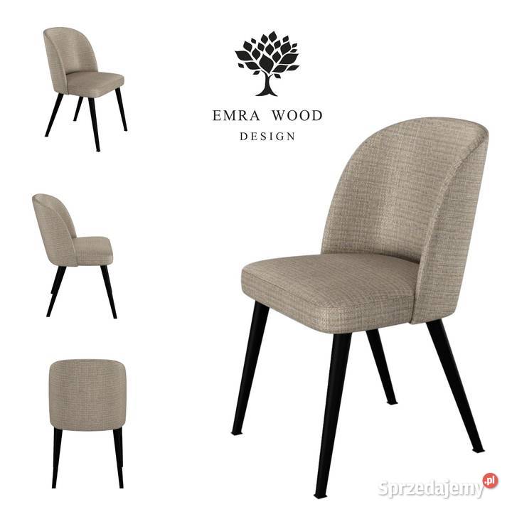 Krzesło PREMIUM KR2 Tkanina Fiesta 20 Mushroom Łódź