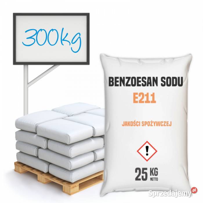 Benzoesan sodu E211 proszek 300 jakości Brzeg Dolny sprzedam