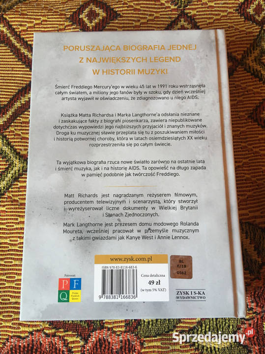 Freddie Mercury Somebody To Love nowa wyd I Zysk muzyka, taniec, śpiew Kraków