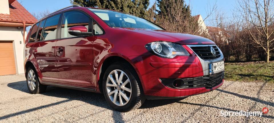 Volkswagen Touran 19tdi automat DSG 230 przebieg dolnośląskie Kąty Wrocławskie