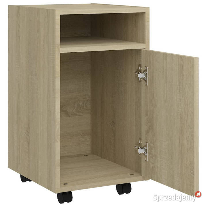 Szafka boczna z kółkami dąb sonoma 33x38x60 Pozostałe mazowieckie Warszawa