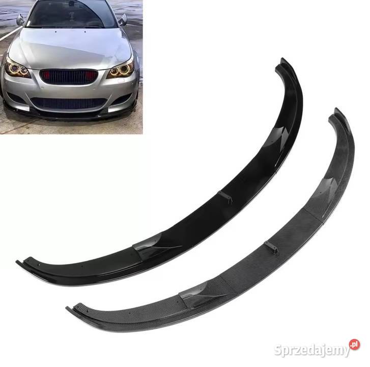 Dokladka zderzaka BMW M5 E60 Głossy Black Spoilery Spoilery Skrzeszew