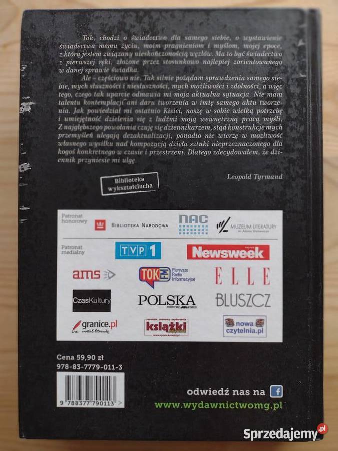 Leopold Tyrmand Dziennik 1954 wersja oryginalna Warszawa