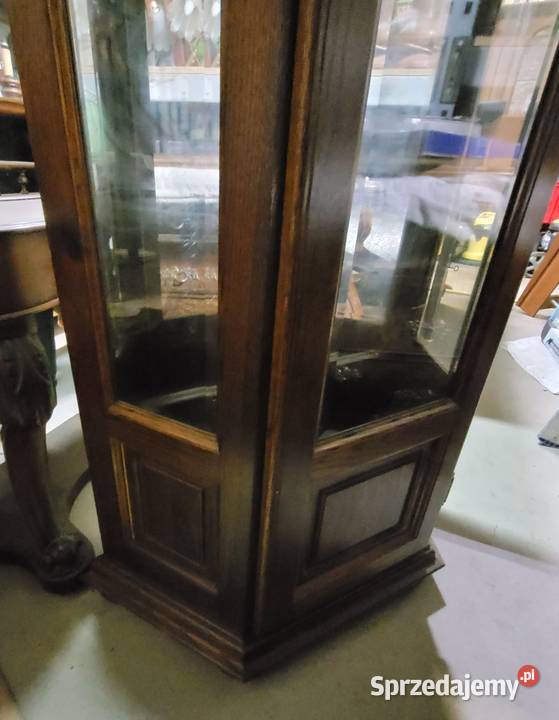 Witryna dębowa Słupek Zamość