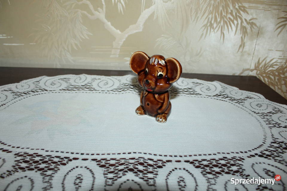 Myszka Porcelit Ceramika PRL