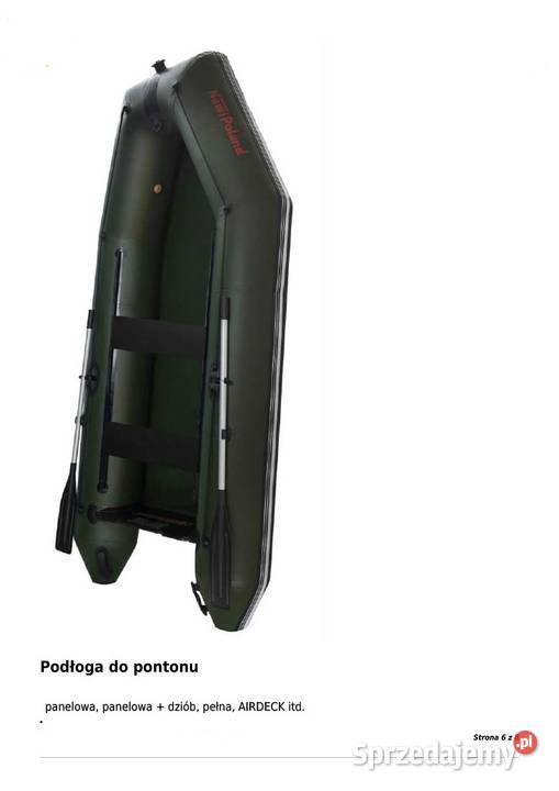 Nowy ponton motorowy NawiPoland MP300 BIG Mielec