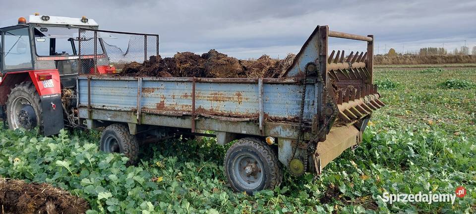 rozrzutnik obornika 2 osiowy Czarna Białostocka nieuszkodzony Warta