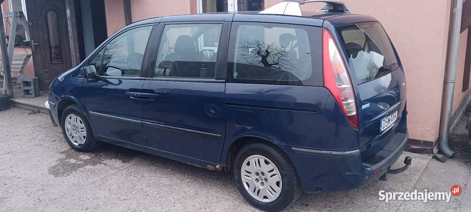 15lat jeden właściciel 20 16V LPG 8osobowy Ulysse Jaczków sprzedam