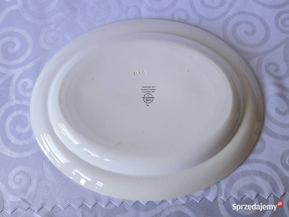 Wedgwood Napoleon Ivy owalny półmisek patera 365 Strzelce Krajeńskie