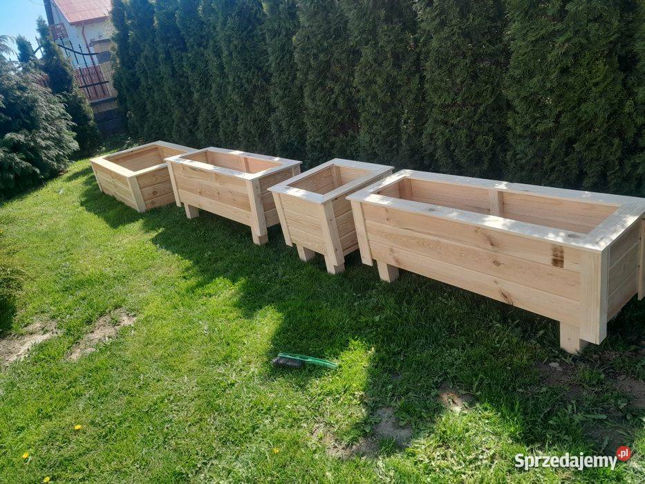 Doniczki drewniane Dębica