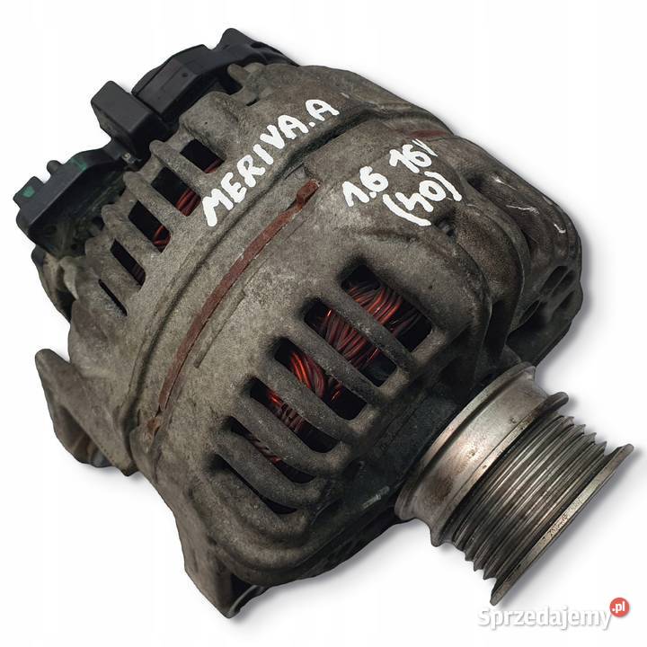 ALTERNATOR Opel Meriva A 16 16V 0124425020 Układ elektryczny silnika Chełm
