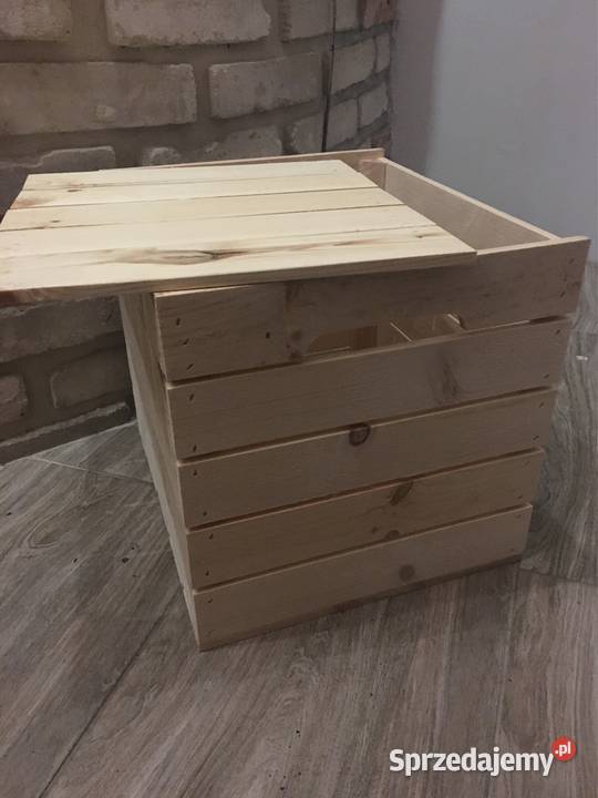 Kallax Ikea skrzynka wkład z pokrywą 33x33x37 Chełmża