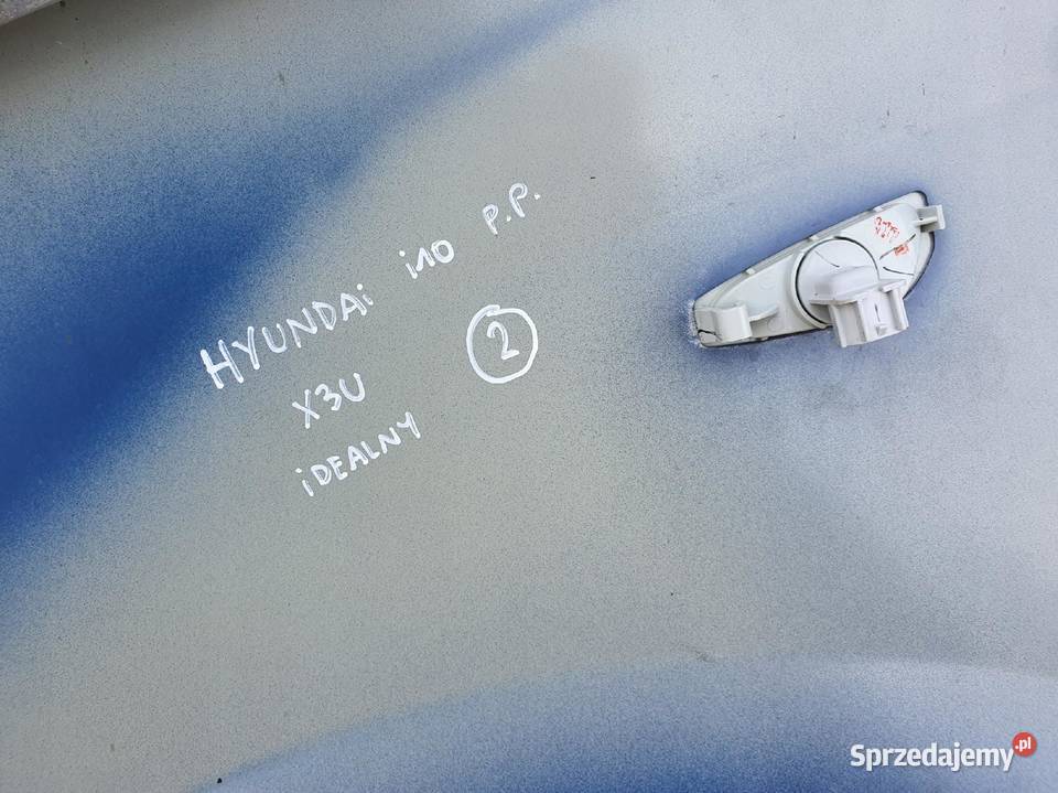 Hyundai i10 II PRZEDNI BŁOTNIK PRAWY PRZÓD X3U Rudka