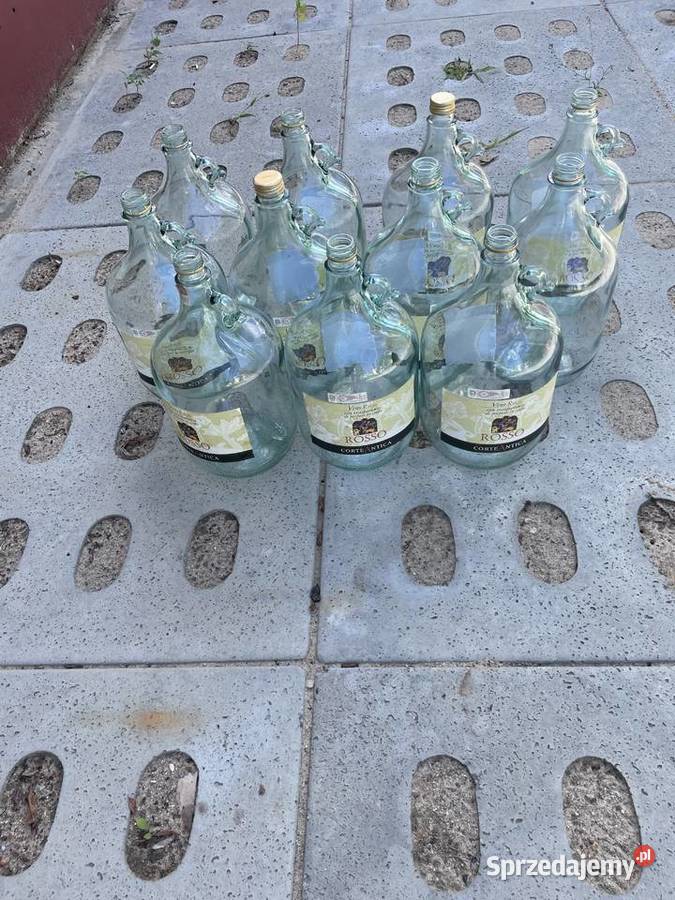 szklana butla 5l Pruszcz Gdański