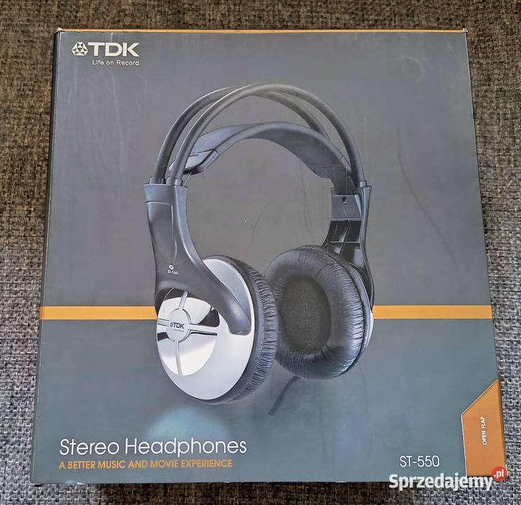 Słuchawki TDK ST550