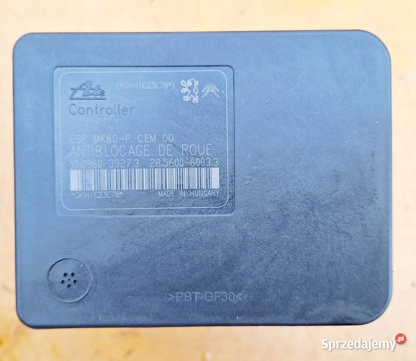 CITROEN PEUGEOT 207 ABS10096039273 28560060033 Rok produkcji 2011 Radom