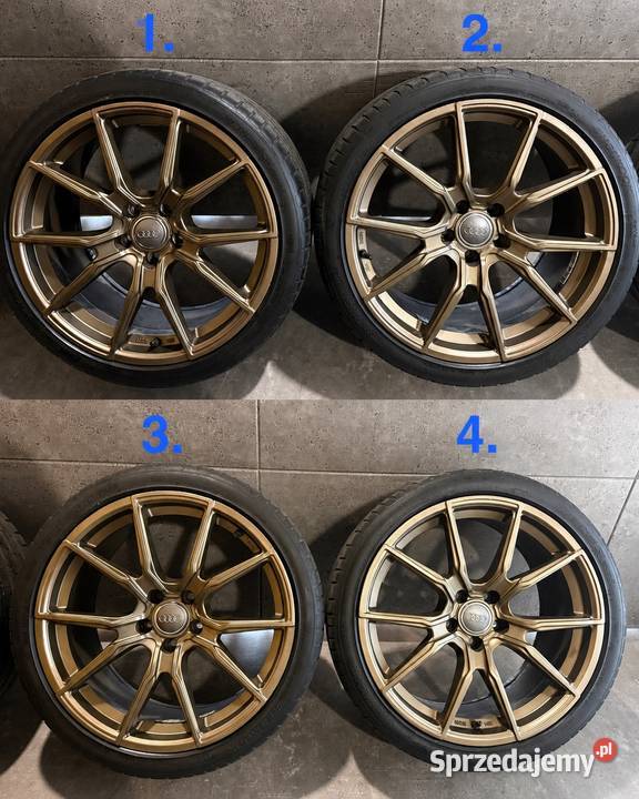 19 Audi A4 Mercedes w205 w212 felgi koła komplet Lubasz