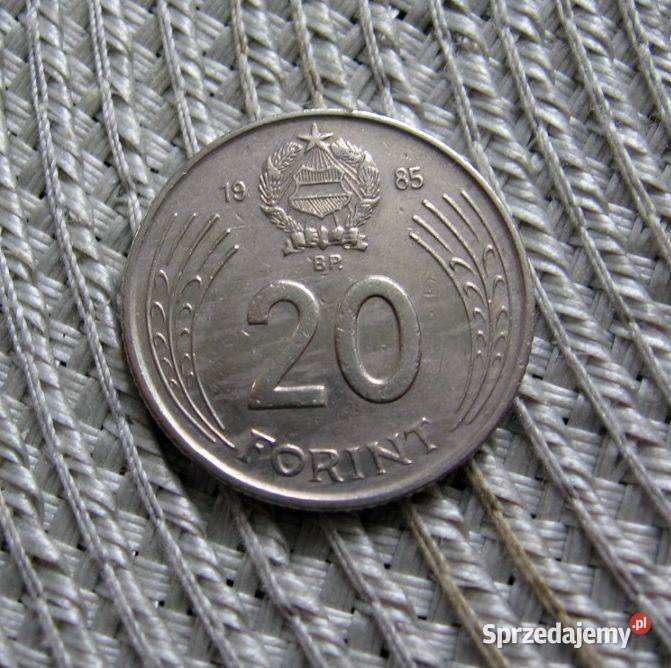 Węgry 20 Forint 1985r Kalisz