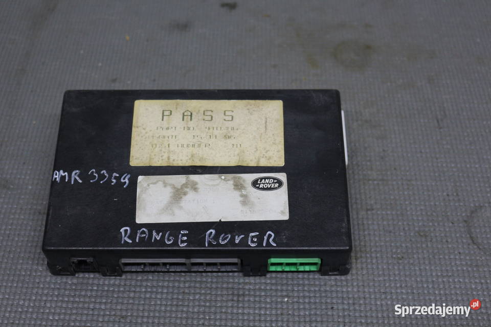 RANGE ROVER P38 MODUŁ FOTELA AMR3359 Układ elektryczny Prochowice