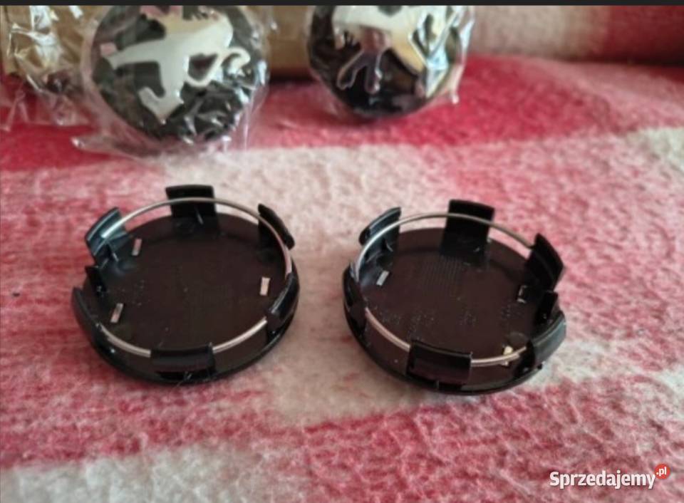 4 NOWE Dekielki kapsle Peugeot dekielek 60mm