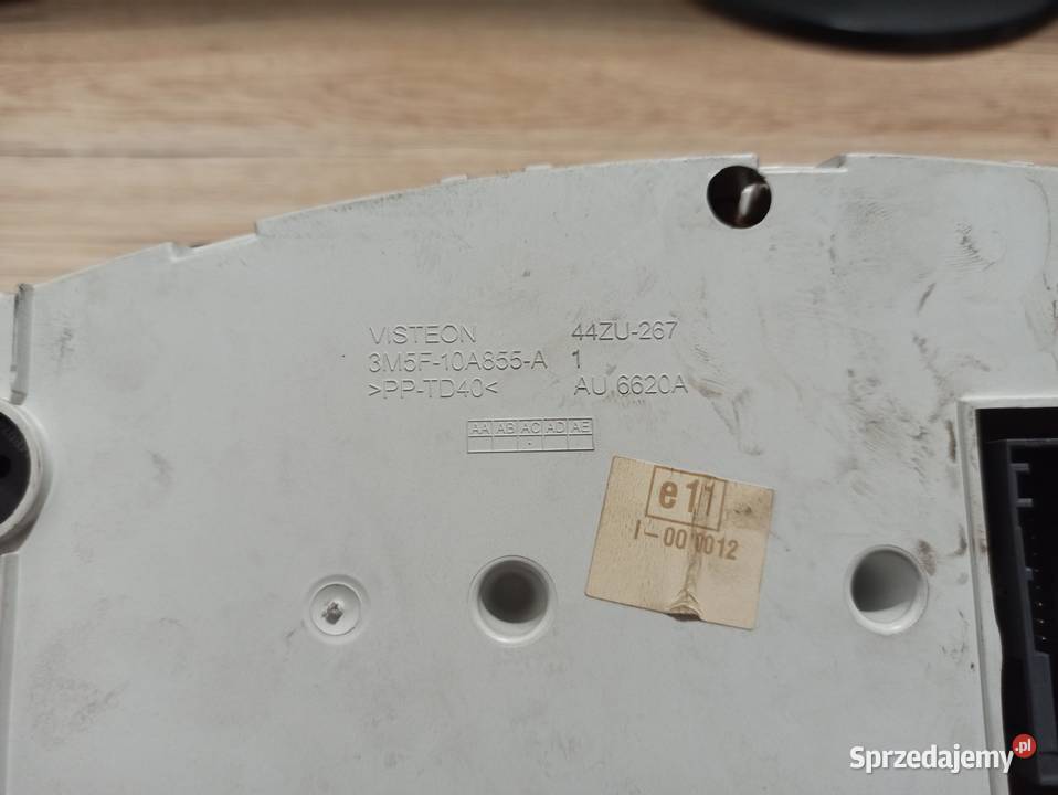 Zegary Licznik FORD FOCUS MK2 4 osobowe Liczniki i zegary Radzyń Podlaski sprzedam