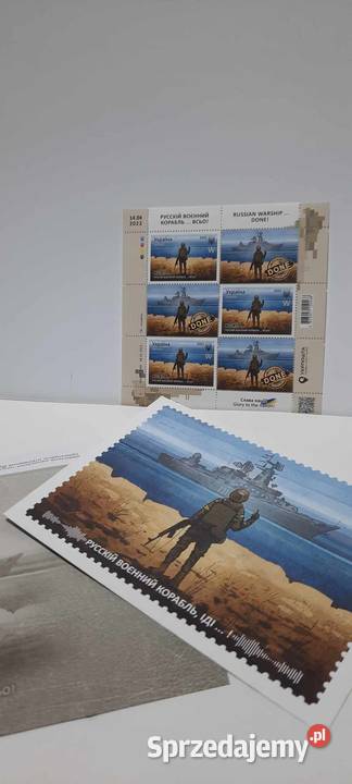 Ruski okręt wojenny zestaw kolekcjonerski z