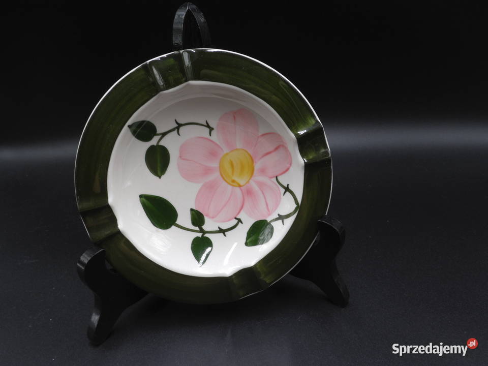 Popielniczka z lat 80tych Villeroy Boch Wild Porcelana i szkło